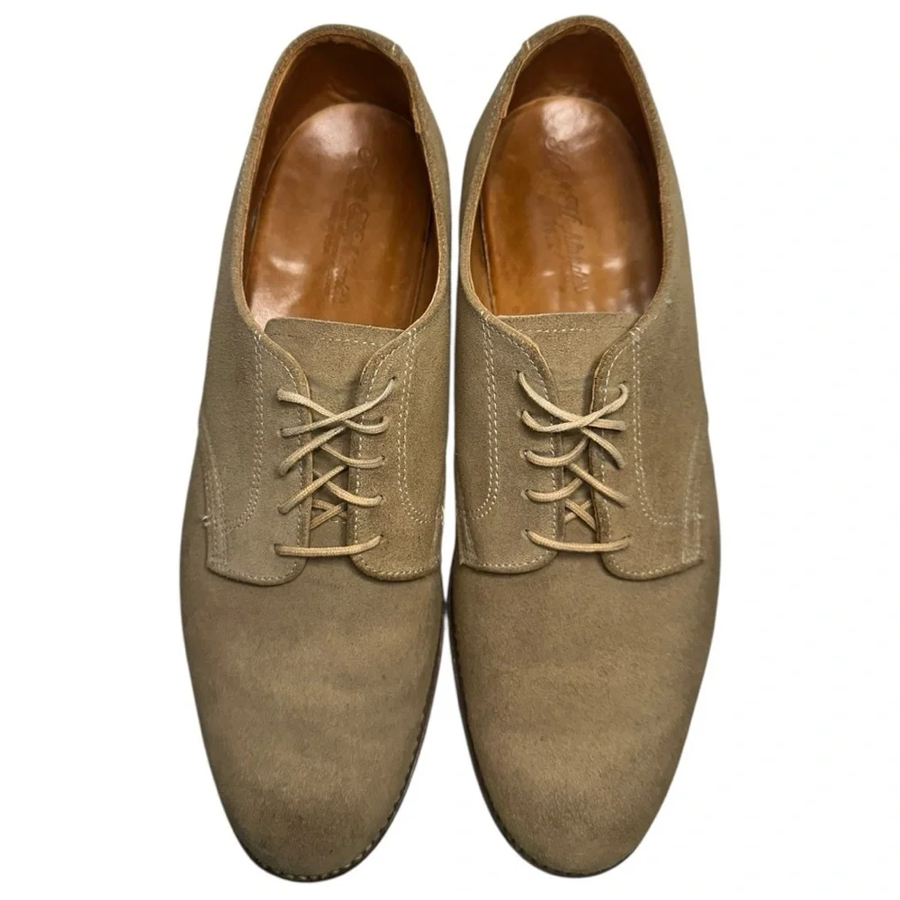 Keith Highlanders Men’s Size 10.5 Tan Suede Orange Bottom Dirty Buck Shoes - Picture 3 of 11